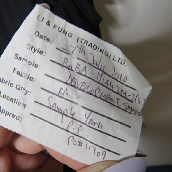 Eileen Fisher black wrap dress - Picture 3 of 5